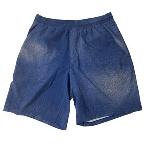 Lululemon Pace Breaker Short Linerless 9" Ocean Spray Admiral Blue Updated Fit